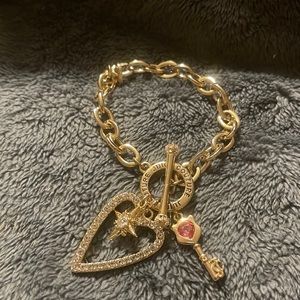Juicy Couture toggle charm bracelet